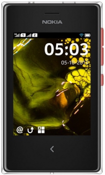Nokia 503 Asha Dual Sim Red Nokia 503 Asha Dual Sim Red